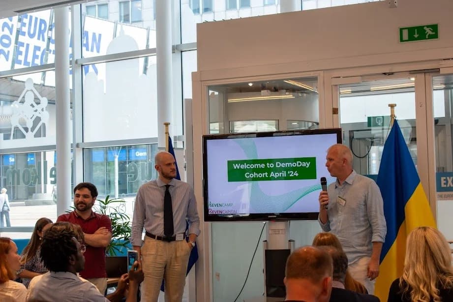 Seven Camp Demo Day Showcases Ukrainian Tech Innovation in Brussels